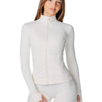 Core Capsule 'Mom' Jacket - Cream - Kikiva Collection