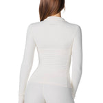 Core Capsule 'Mom' Jacket - Cream - Kikiva Collection