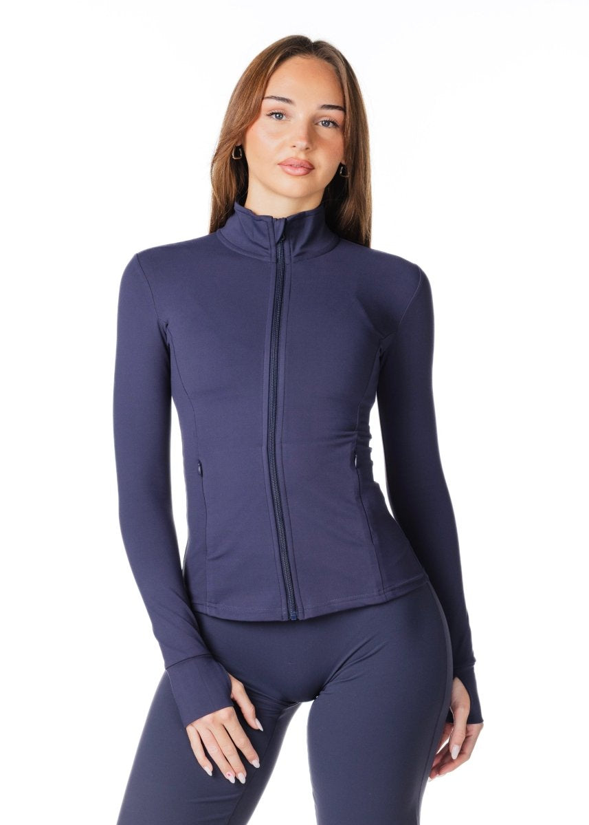 Core Capsule 'Mom' Jacket - Dark Navy - Kikiva Collection