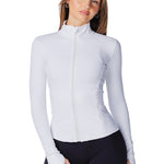 Core Capsule 'Mom' Jacket - White - Kikiva Collection