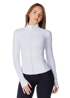 Core Capsule 'Mom' Jacket - White - Kikiva Collection