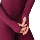 Core Capsule Off The Shoulder Top - Burgundy - Kikiva Collection