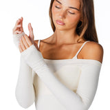 Core Capsule Off The Shoulder Top - Cream - Kikiva Collection