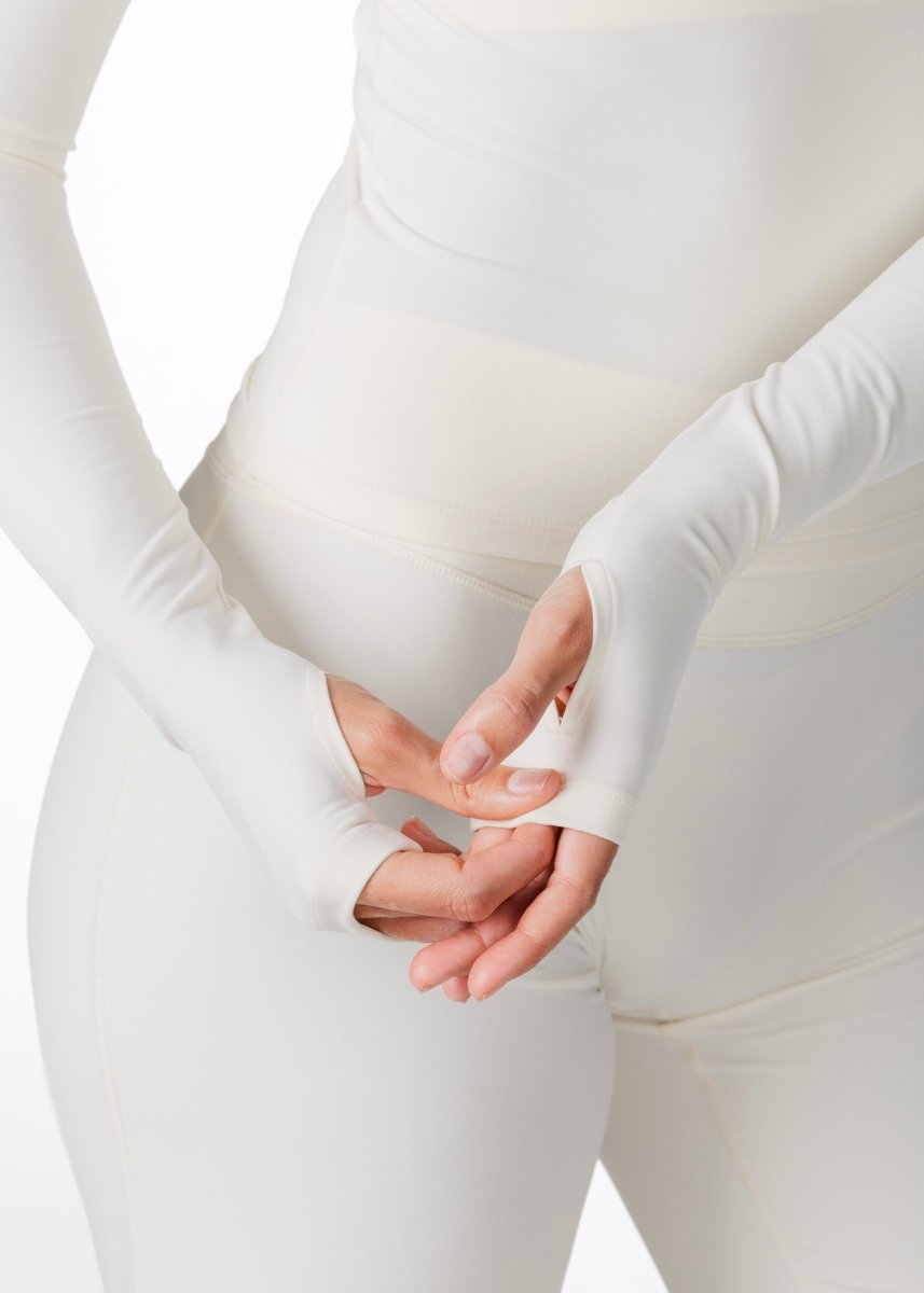 Core Capsule Off The Shoulder Top - Cream - Kikiva Collection