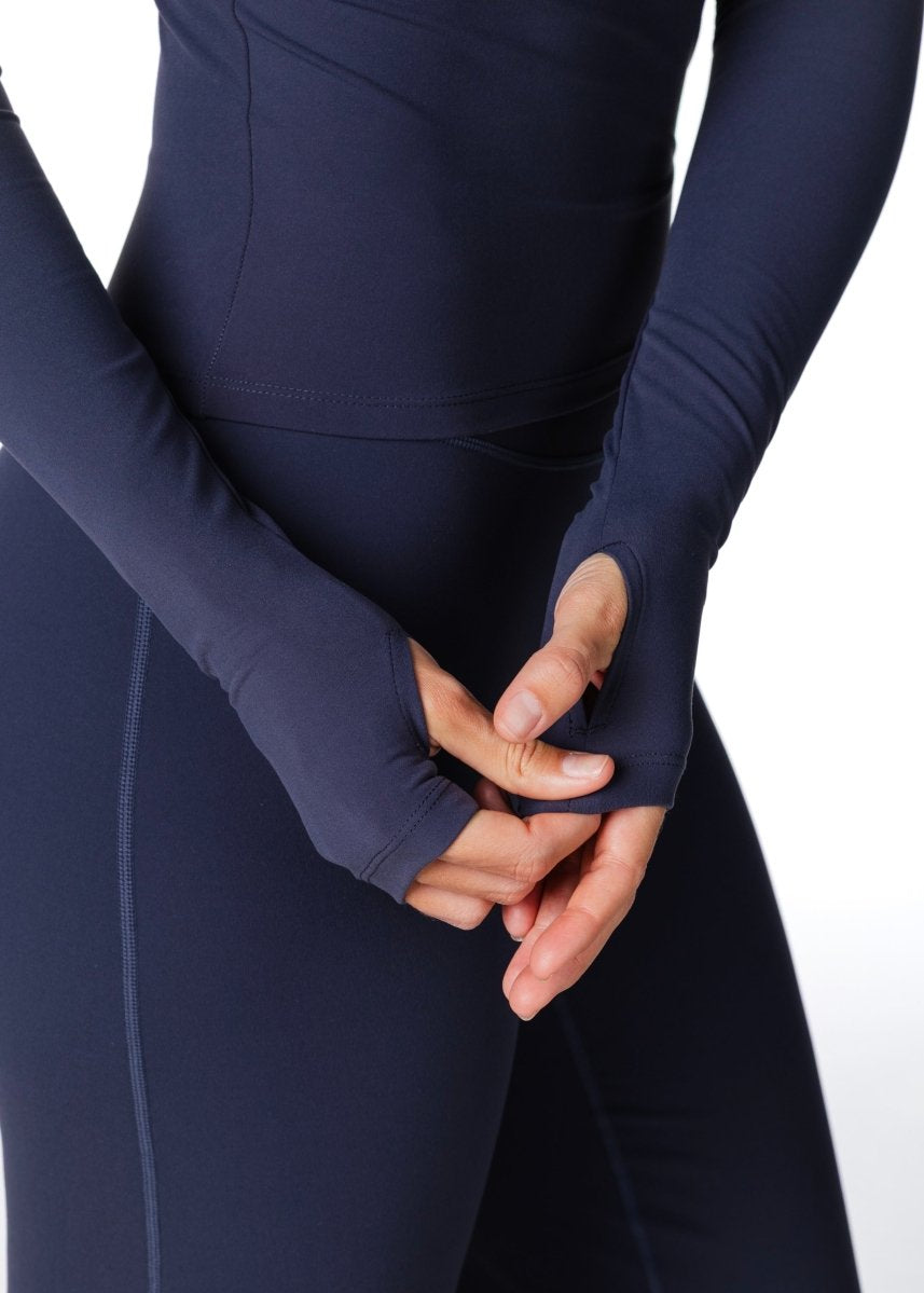 Core Capsule Off The Shoulder Top - Dark Navy - Kikiva Collection