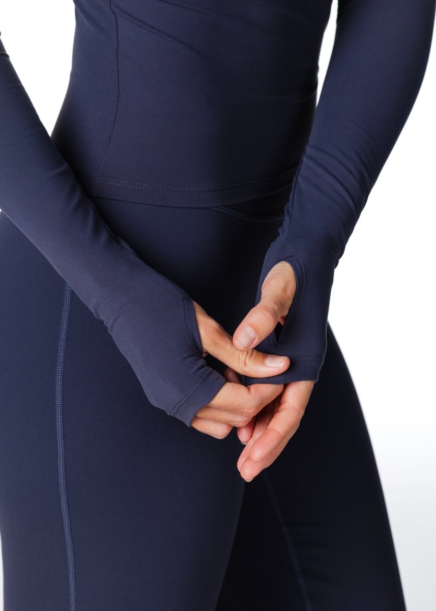 Core Capsule Off The Shoulder Top - Dark Navy - Kikiva Collection