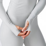 Core Capsule Off The Shoulder Top - Light grey - Kikiva Collection