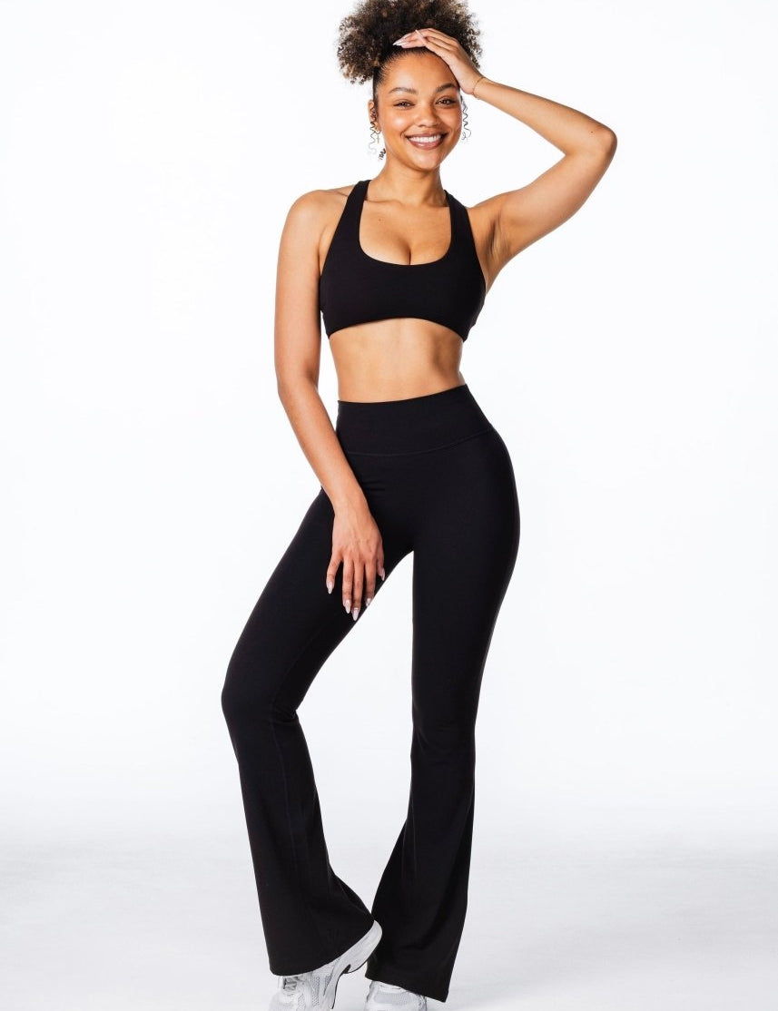 CoreActive 'Best' Flares - Black - Kikiva Collection
