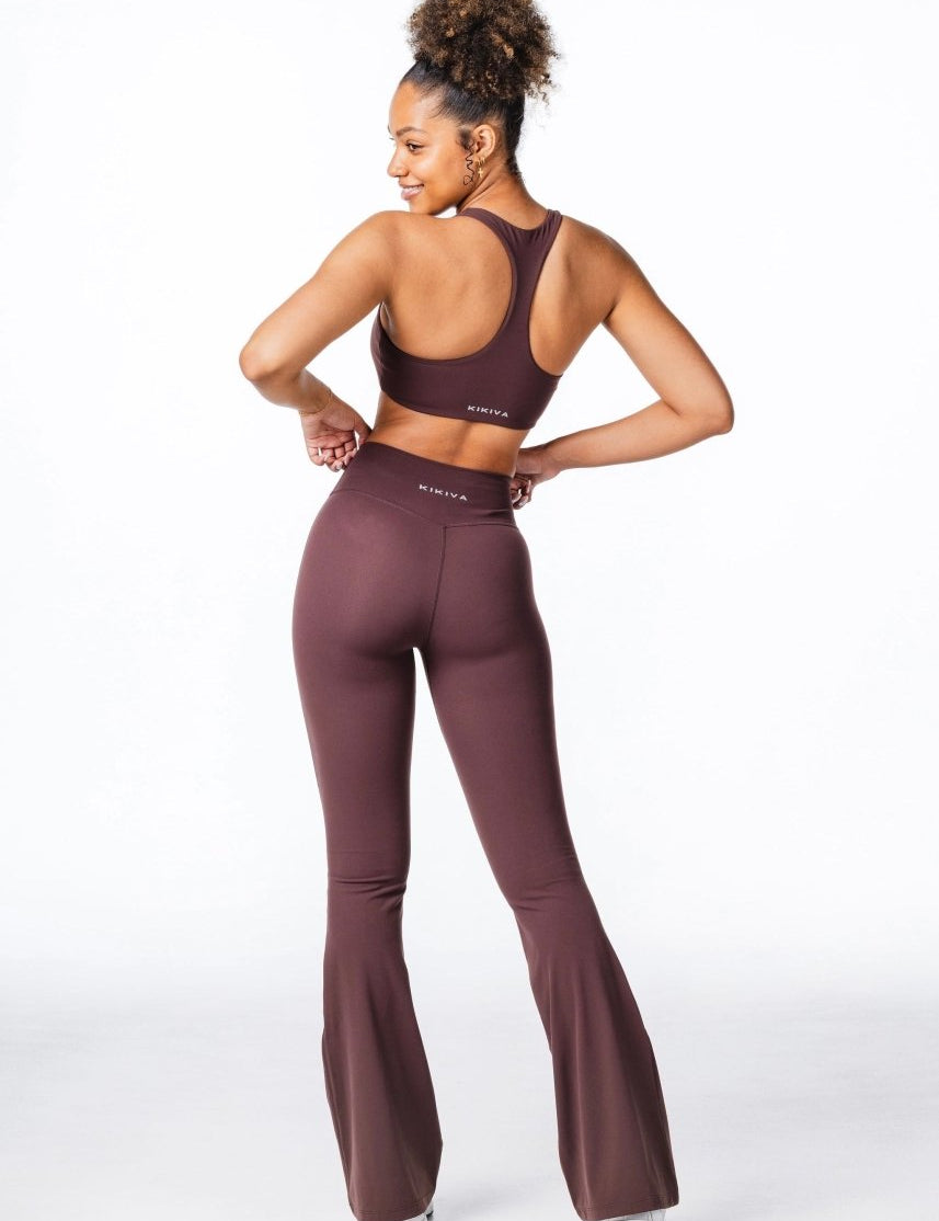 CoreActive 'Best' Flares - Dark Choc - Kikiva Collection