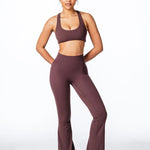 CoreActive 'Best' Flares - Dark Choc - Kikiva Collection