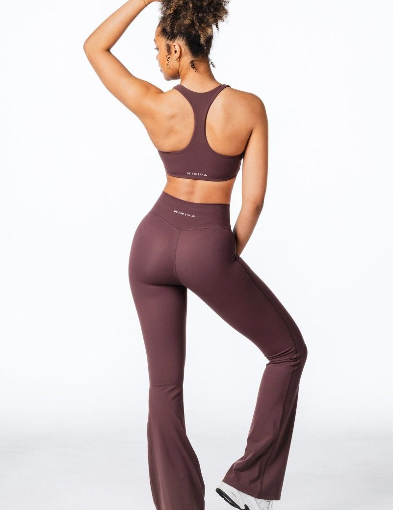 CoreActive 'Best' Flares - Dark Choc - Kikiva Collection