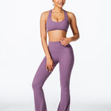 CoreActive 'Best' Flares - Dark Purple - Kikiva Collection