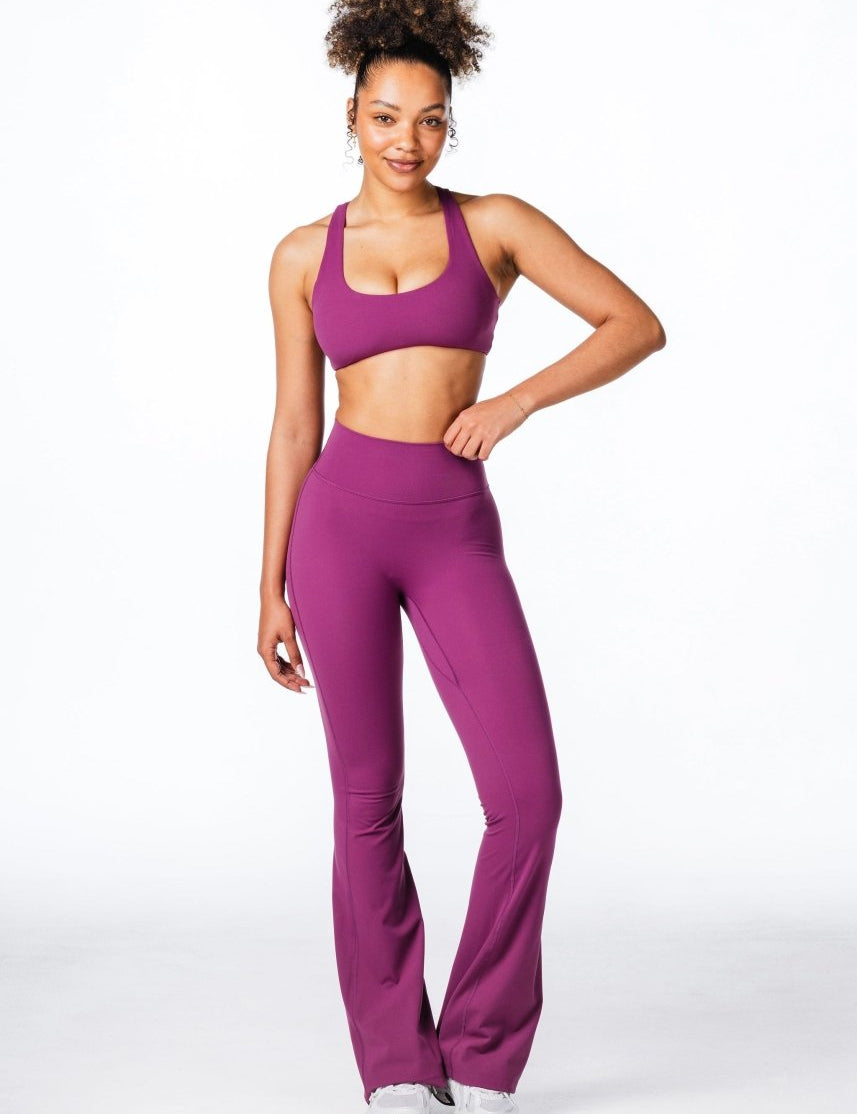 CoreActive 'Best' Flares - Midnight Magenta - Kikiva Collection