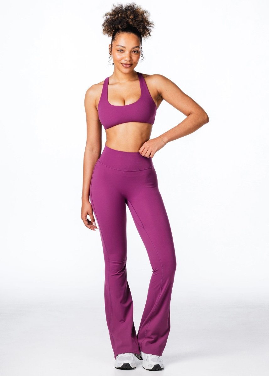 CoreActive 'Best' Flares - Midnight Magenta - Kikiva Collection