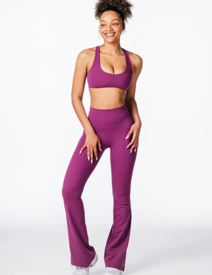 CoreActive 'Best' Flares - Midnight Magenta - Kikiva Collection