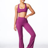 CoreActive 'Best' Flares - Midnight Magenta - Kikiva Collection