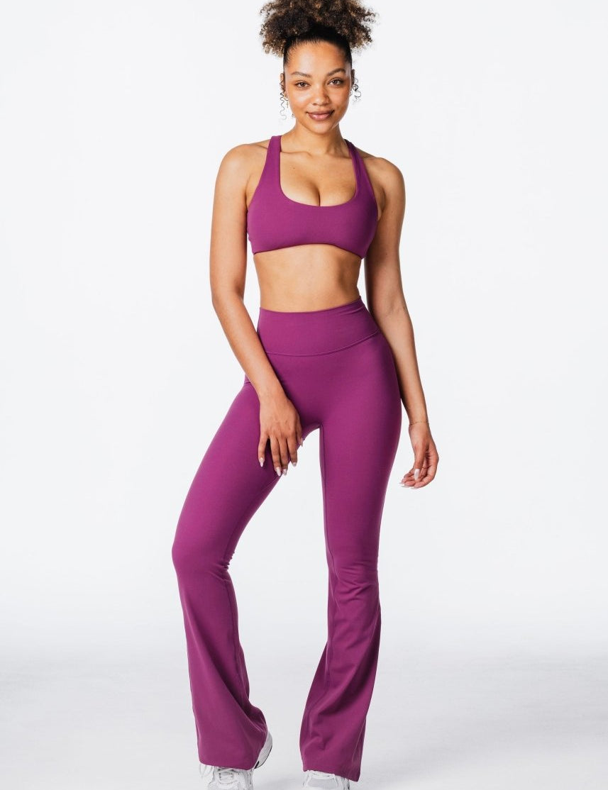 CoreActive 'Best' Flares - Midnight Magenta - Kikiva Collection