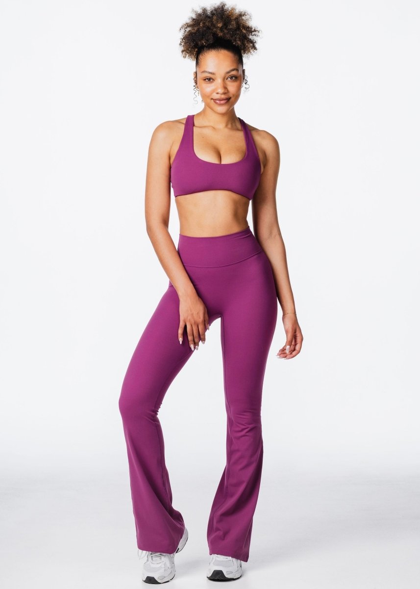 CoreActive 'Best' Flares - Midnight Magenta - Kikiva Collection