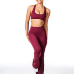 CoreActive 'Best' Flares - Wine - Kikiva Collection