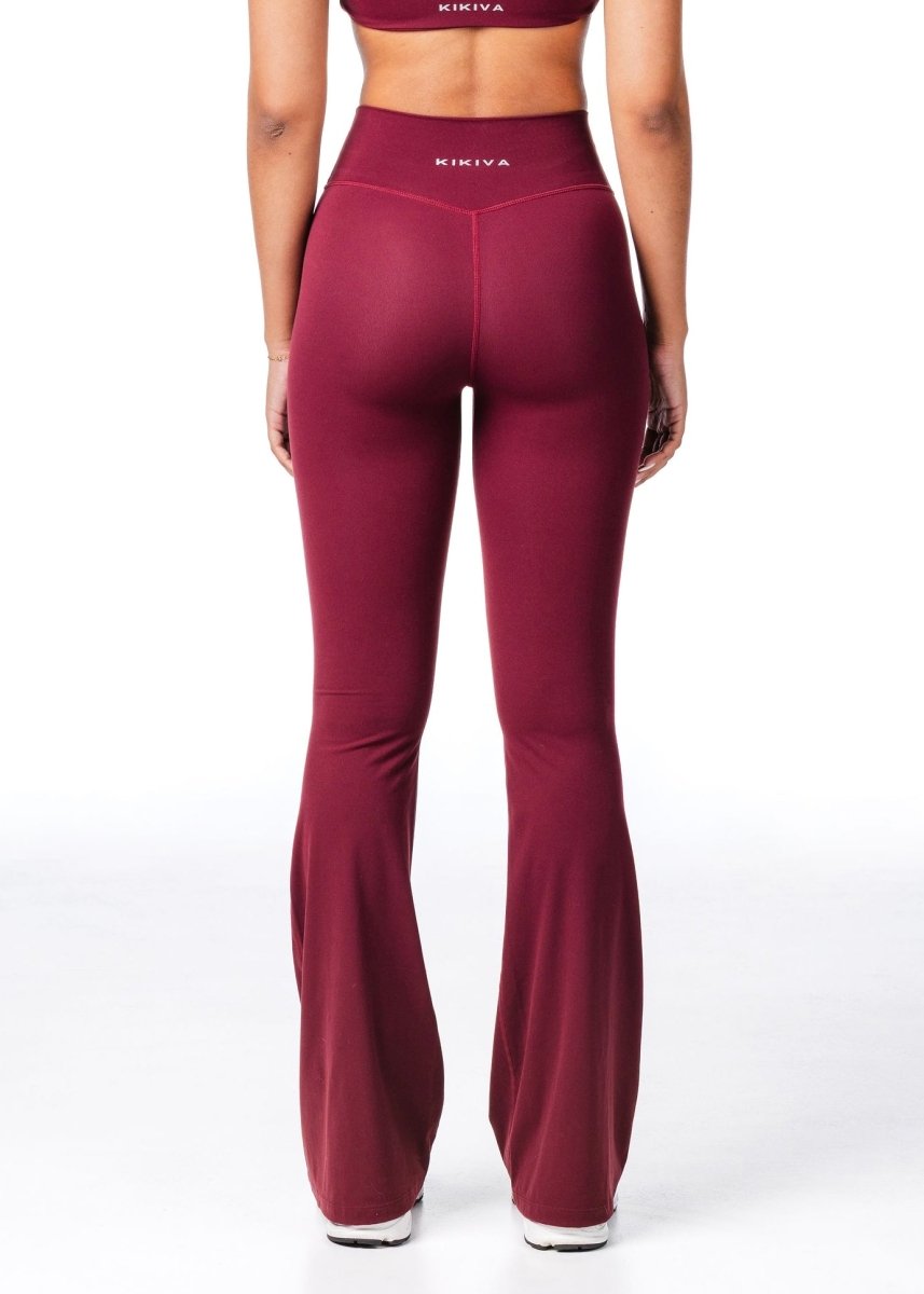 CoreActive 'Best' Flares - Wine - Kikiva Collection