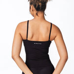 CoreActive 'Essential' Singlet - Black - Kikiva Collection