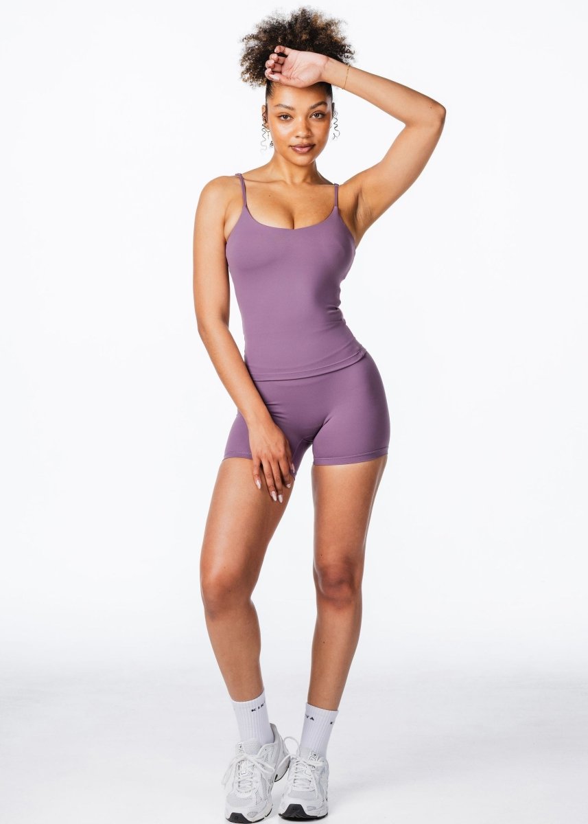 CoreActive 'Essential' Singlet - Dark Purple - Kikiva Collection