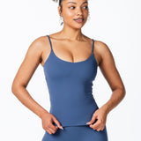 CoreActive 'Essential' Singlet - Midnight Blue - Kikiva Collection