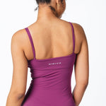 CoreActive 'Essential' Singlet - Midnight Magenta - Kikiva Collection