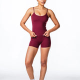 CoreActive 'Essential' Singlet - Wine - Kikiva Collection