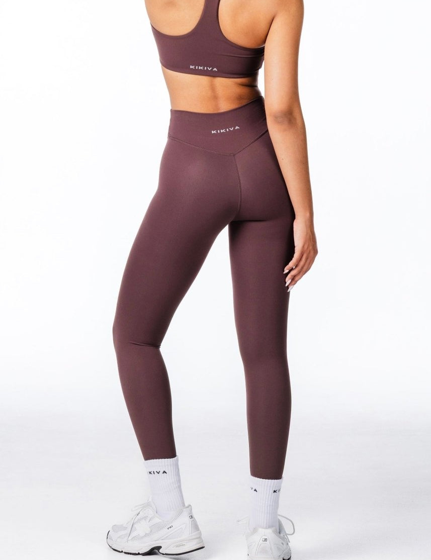CoreActive Leggings - Dark Choc - Kikiva Collection