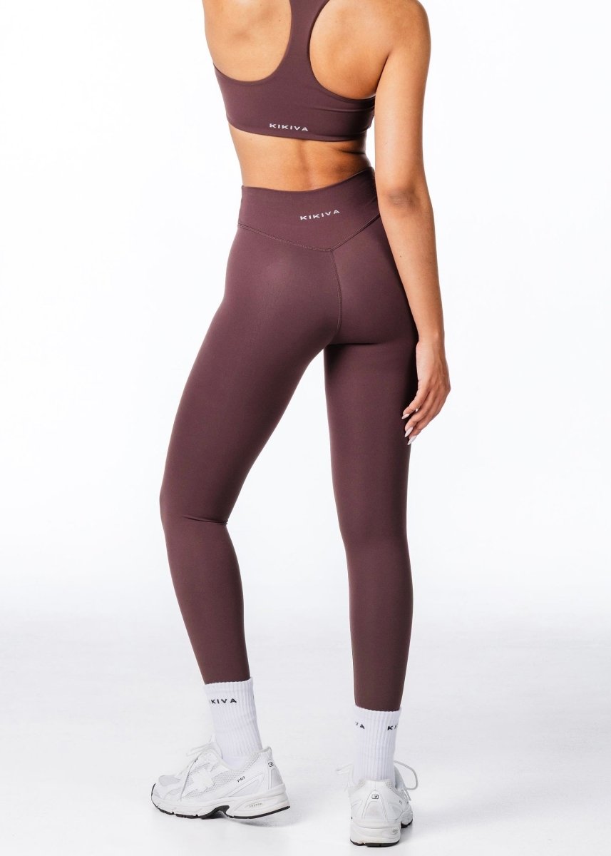 CoreActive Leggings - Dark Choc - Kikiva Collection