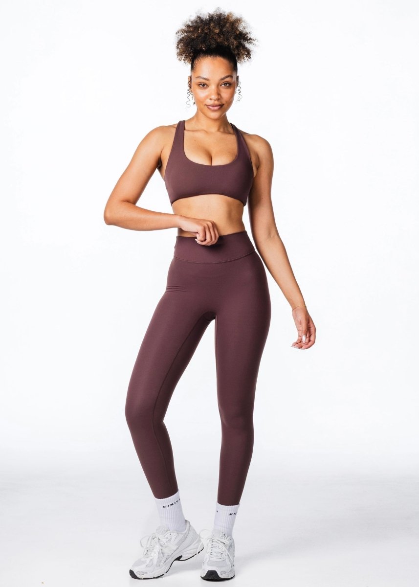 CoreActive Leggings - Dark Choc - Kikiva Collection