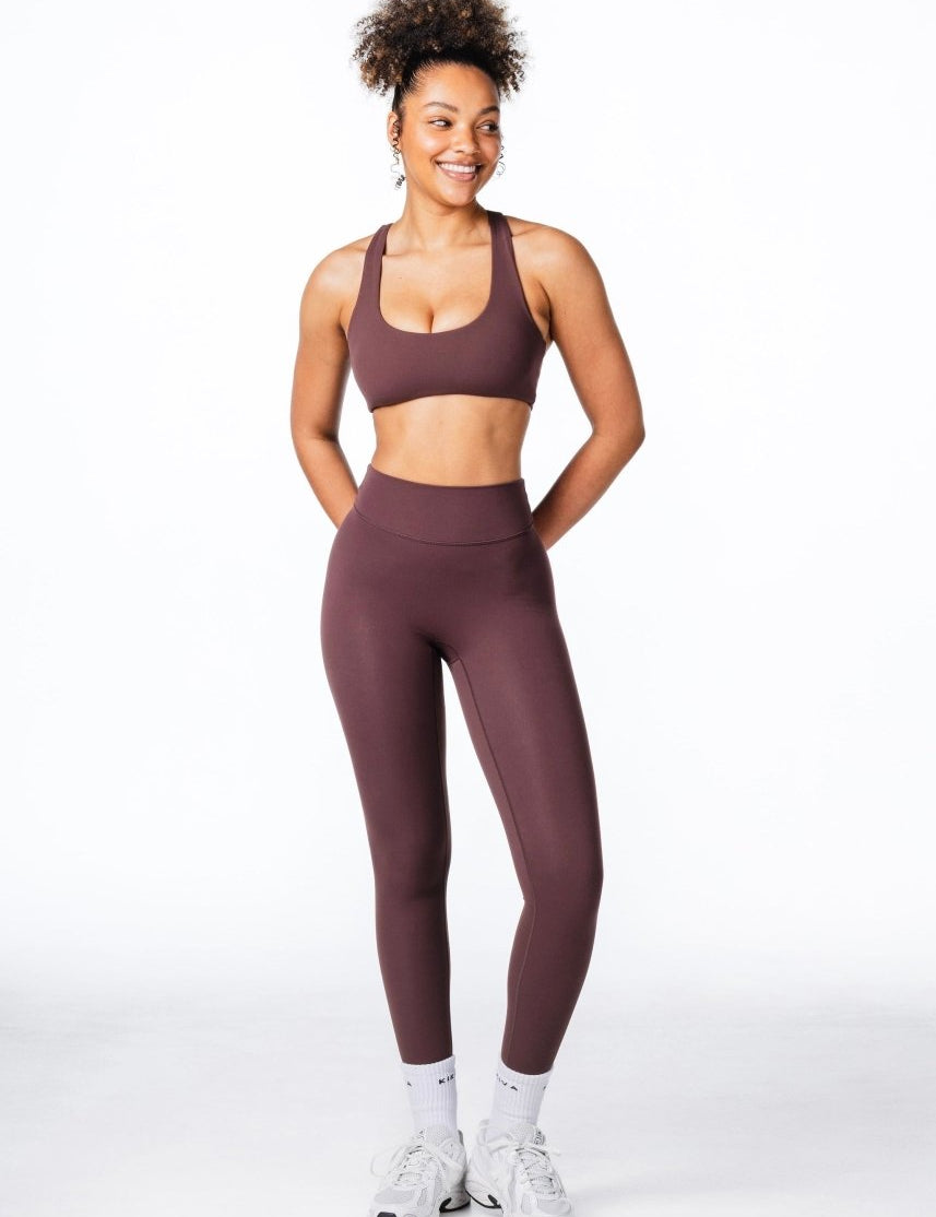 CoreActive Leggings - Dark Choc - Kikiva Collection
