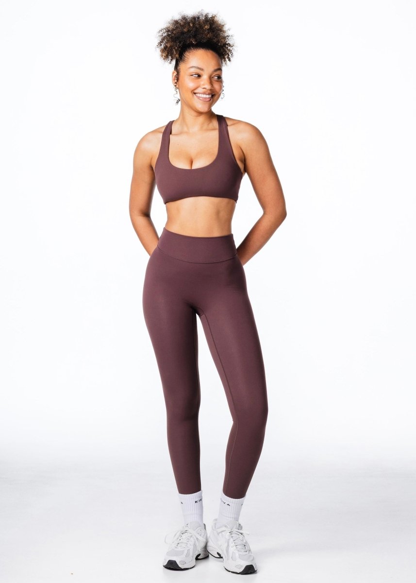 CoreActive Leggings - Dark Choc - Kikiva Collection