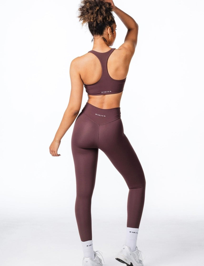 CoreActive Leggings - Dark Choc - Kikiva Collection