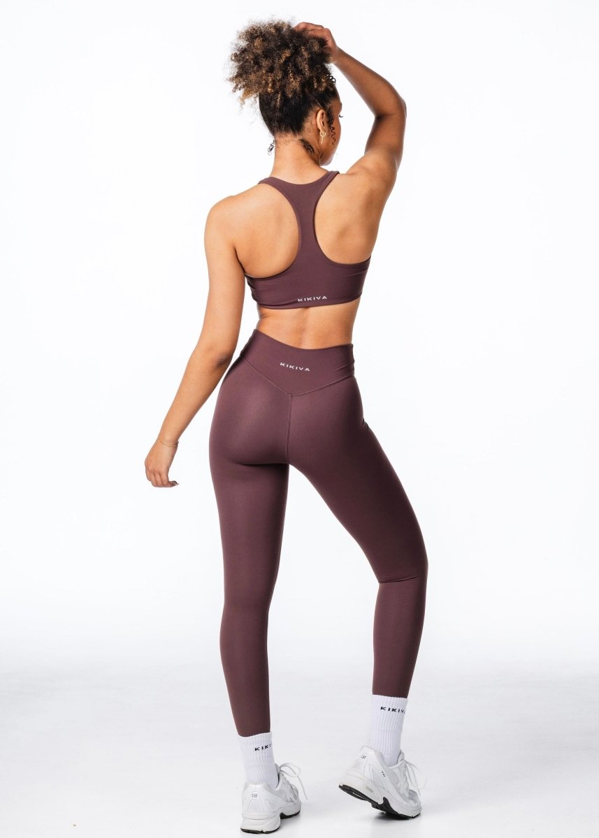 CoreActive Leggings - Dark Choc - Kikiva Collection