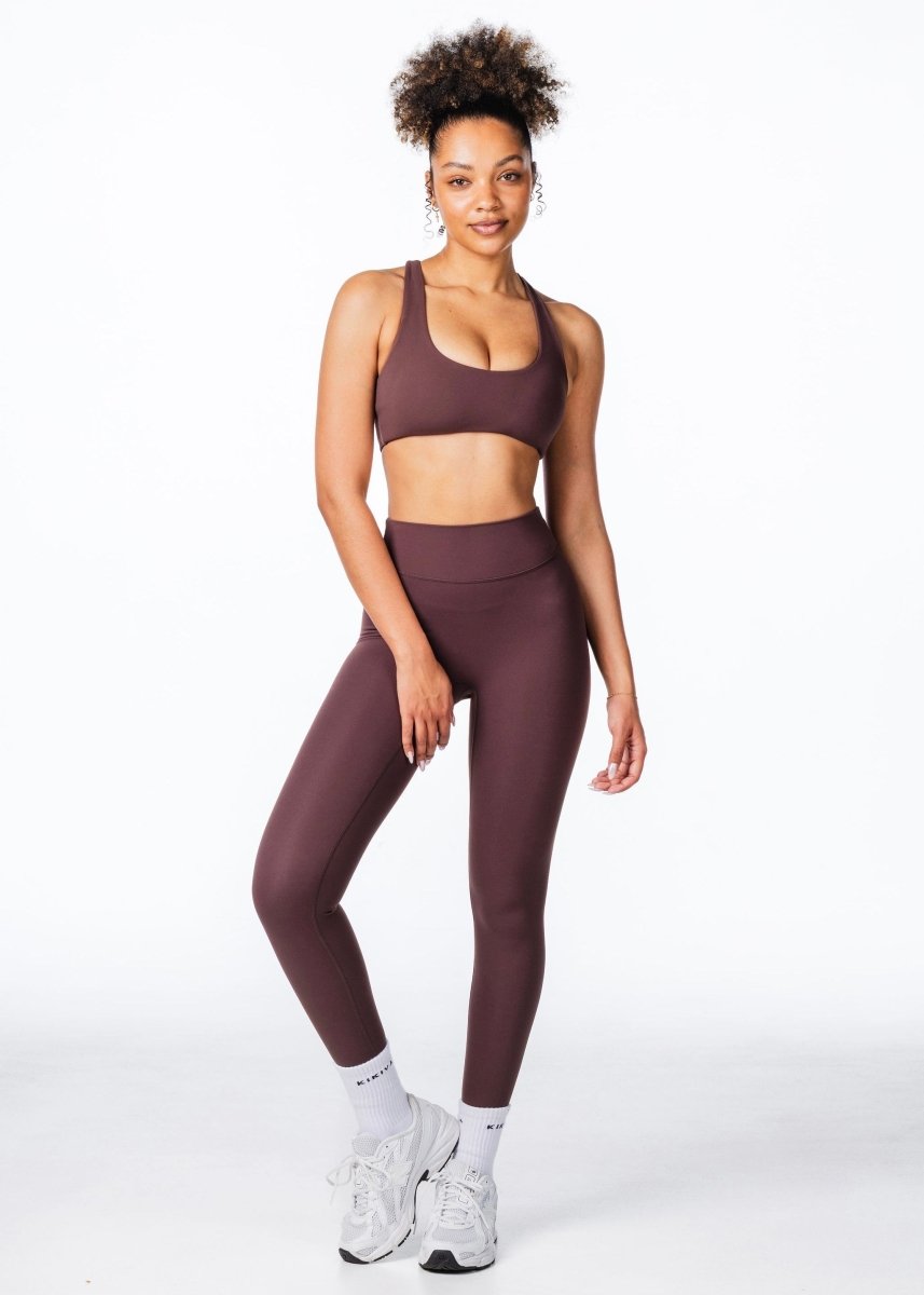 CoreActive Leggings - Dark Choc - Kikiva Collection