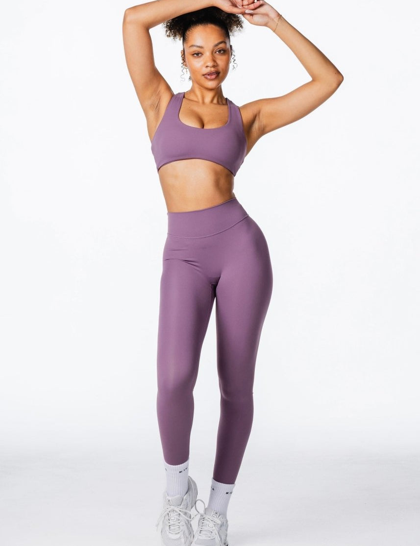 CoreActive Leggings - Dark Purple - Kikiva Collection