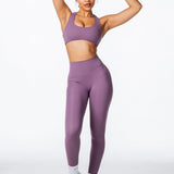 CoreActive Leggings - Dark Purple - Kikiva Collection