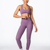 CoreActive Leggings - Dark Purple - Kikiva Collection