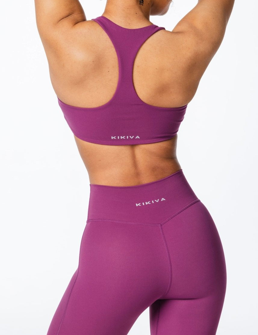 CoreActive Leggings - Midnight Magenta - Kikiva Collection