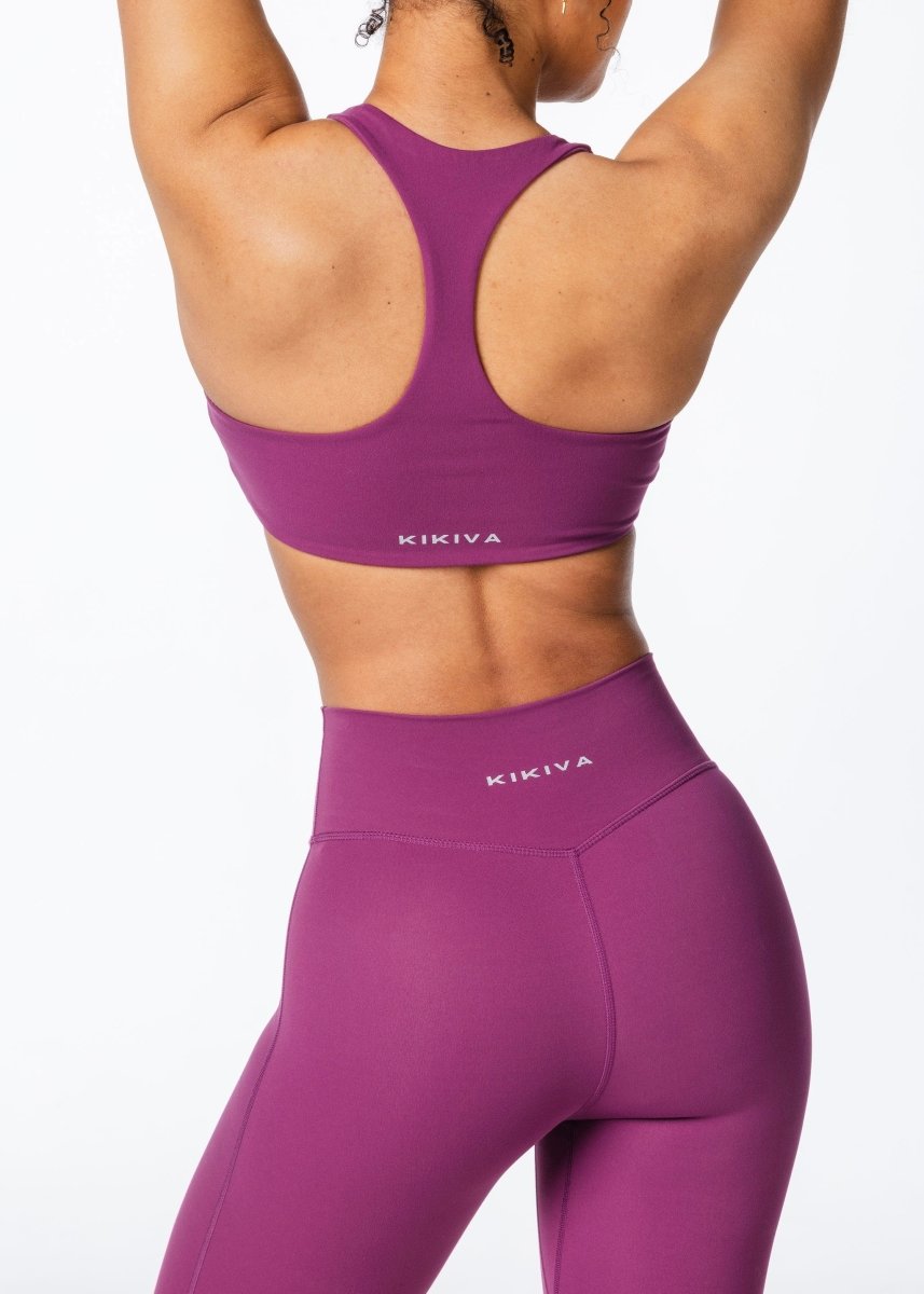 CoreActive Leggings - Midnight Magenta - Kikiva Collection
