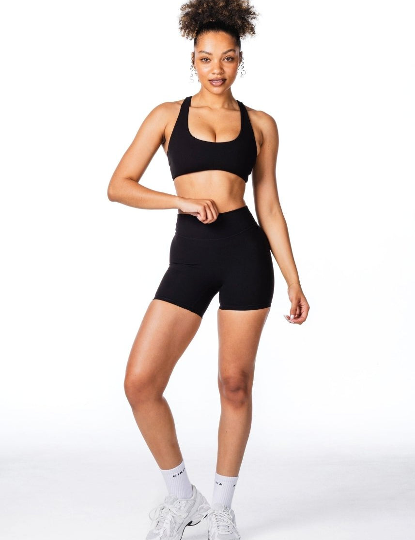 CoreActive Shorts - Black - Kikiva Collection