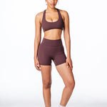 CoreActive Shorts - Dark Choc - Kikiva Collection