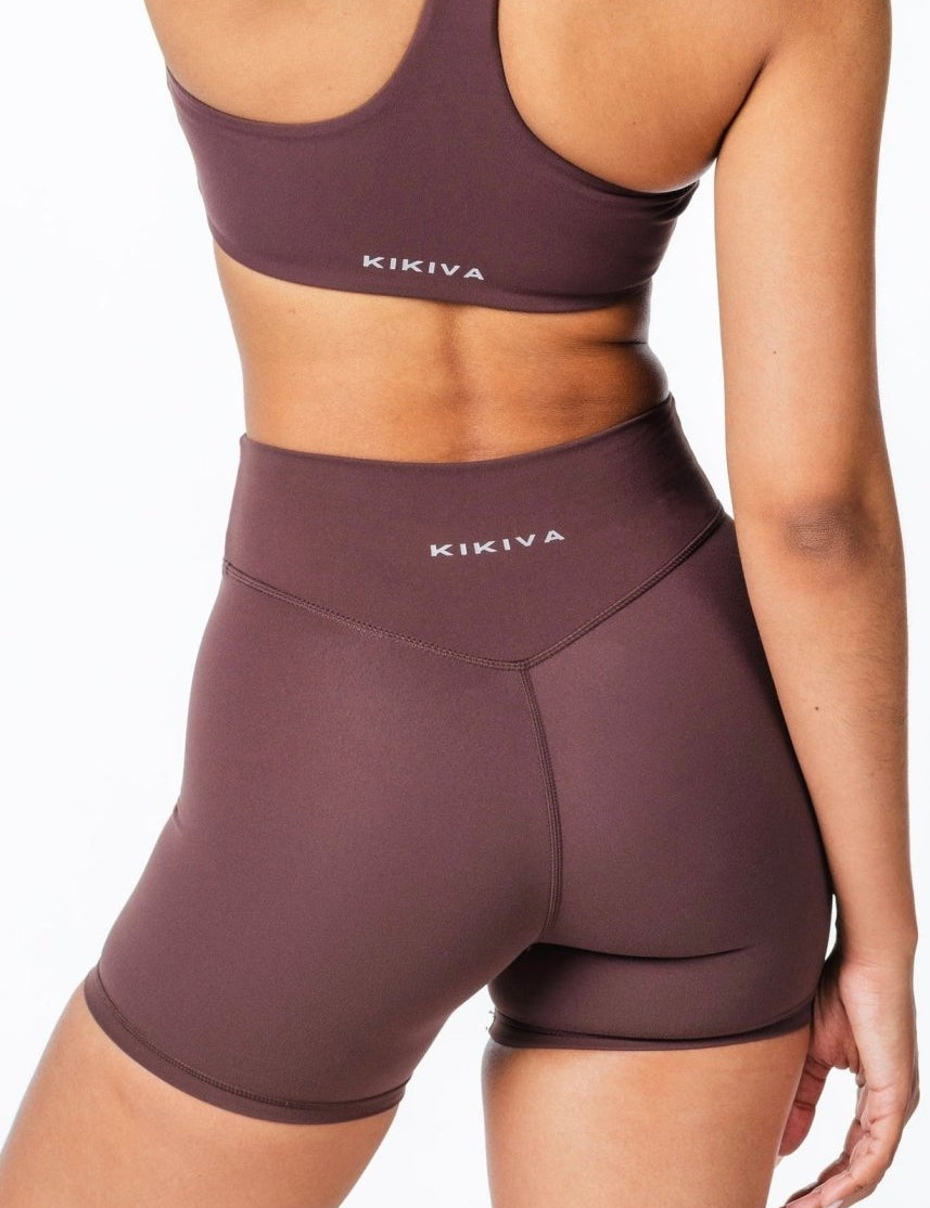 CoreActive Shorts - Dark Choc - Kikiva Collection