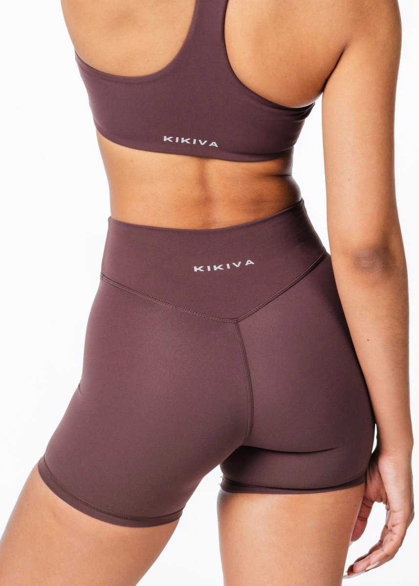 CoreActive Shorts - Dark Choc - Kikiva Collection