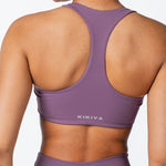 CoreActive 'Sienna' Crop - Dark Purple - Kikiva Collection