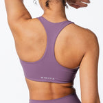 CoreActive 'Sienna' Crop - Dark Purple - Kikiva Collection