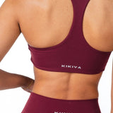 CoreActive 'Sienna' Crop - Wine - Kikiva Collection