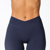 Cross Over Capsule Straight Leg Capri's - Dark Navy - Kikiva Collection